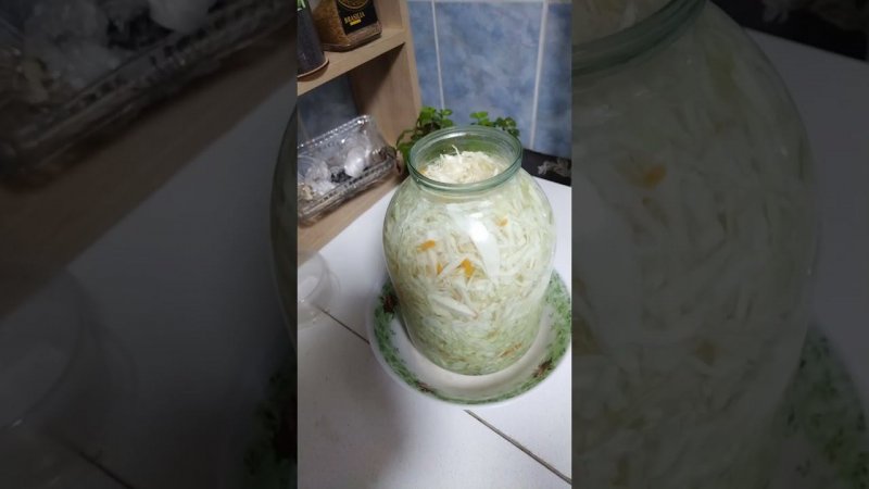 Квашеная капуста за пять минут
