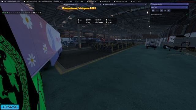 Парковка задним ходом без лишних зеркал( вид из кабины)Бывший инструктор компании Mileade Riot. смотреть онлайн