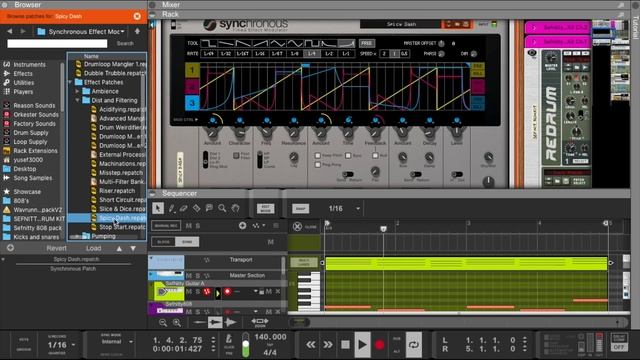 Reason 11 | Use Alligator + Syncronous to add sauce to melodies 🔥🎹🎶🔥 | Reason Studios смотреть онлайн