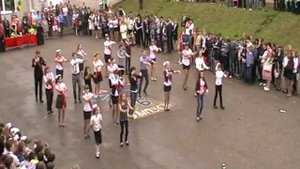 Флэш моб Последний звонок 2013