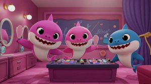 Акулёнок Туруру Туру _ Сборник _ Песни Про Животных _ Семья Акул _ Песни Для Детей 2