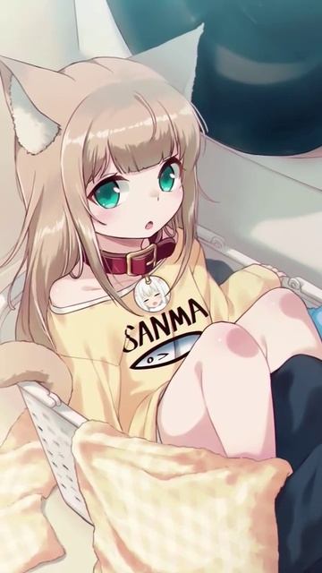 Wallpaper Osakana Neko #wallpaper #neko #loli #hybrid #osakana смотреть онлайн