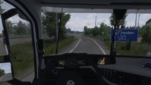 ETS2! Доставил мобильный грохот из Германии в Чехию.