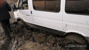 Соболь 4х4 на 33х колёсах 285/75 R16 небольшая покатухах, порвал раздатку переехал лужу)