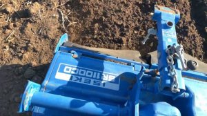 Решил вспахать огород мини трактором ISEKI TX 1300
