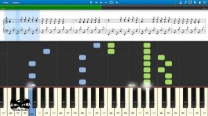 Макс Корж - Небо поможет нам (на пианино Synthesia cover) Ноты и MIDI