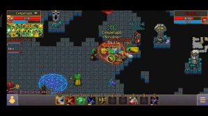 13 Вождь и 14 Чк VS Ехидна старого лаба. Warspear