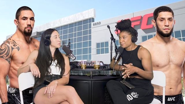 UFC Vegas 93 Post-fight with UFC Strawweights Angela Hill and Jessica Penne