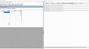 Modbus Serial communication using Modbus Poll application