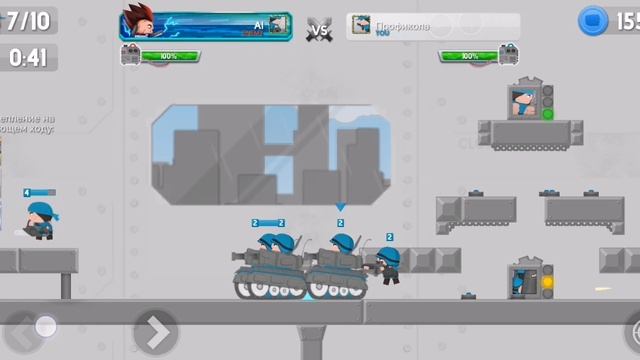 Побеждаю ботов или тактика сапёра в Clone Armies.