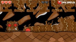 RED BALL 4: TOMATO BALL VS FOOD PARADISE ALL BOSSES ALL LEVELS (15,30,45,60,75) WALKTHROUGH GAMEPLA