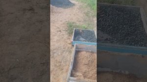 Обратная засыпка#отмостка#как электрик делает дом