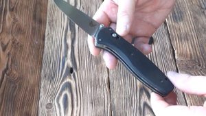 Накладки на Benchmade Barrage 581. Custom scales