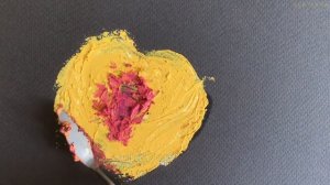 🍑 Персик 😳 Мастихин и масляная пастель от Малевич ✨