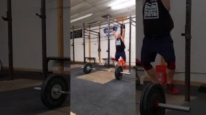 Jacob Wolf Crossfit Open 15.1 & 15.1a done on 7-30-16