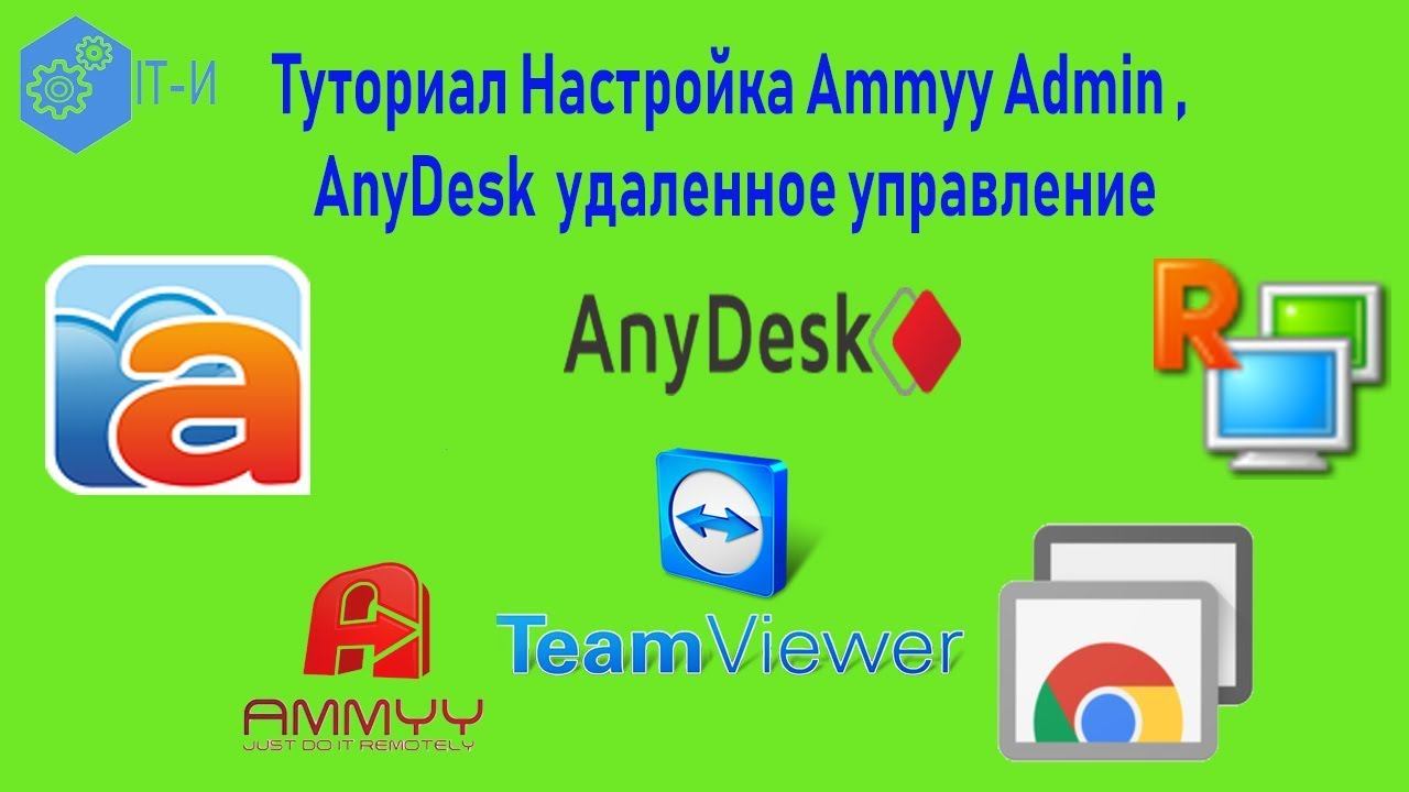 Как Настроить Ammyy Admin, AnyDesk удаленное управление смотреть онлайн