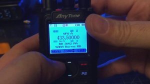 AnyTone D868 VFO Programming of Digital Channel