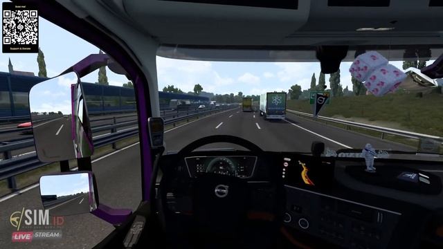 Volvo FH 2022 Long Trip Rijeka to Geneva Euro Truck Simulator 2 Trade Connections #logitech G29 смотреть онлайн