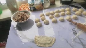 Фаршмясной#Котлетки#Чебуреки#На дамбе за вербой