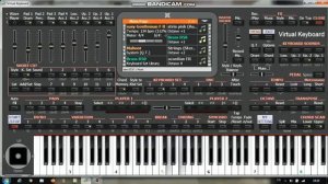 Восточная песня на синтезаторе