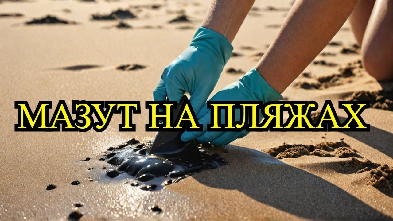 🔥СРОЧНО! Снова Мазут на пляжах Анапы: последствия и спасение