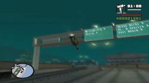 GTA San Andreas - Уникальный прыжок #9