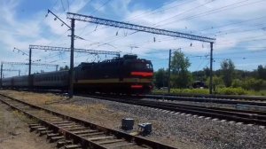 ГЖД ЧС4т-428 Станция Петряевка