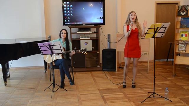 Marine Kras и Мария Меньшова ( гитара) - Dernière Danse (coverIndila) смотреть онлайн