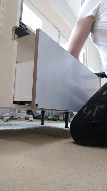 Установка фасада на ящик Blum Legrabox