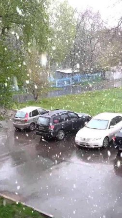 Это шок! В апреле на Кубани выпал снег.