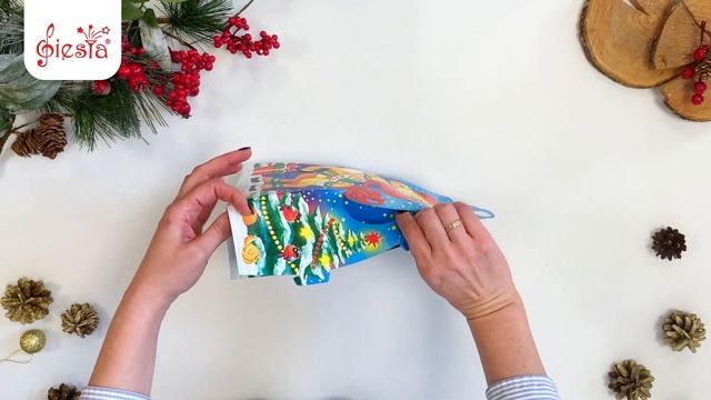 Новогодние коробки. Подарочная коробка «Шалун» - праздничная упаковка для конфет