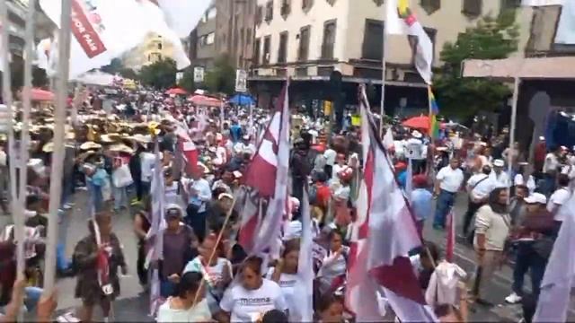 🔴GRAN CIERRE de CAMPAÑA Y APOYO A CLAUDIA SHEIBAUM ZÓCALO LLENO XOCHITL FRACASO смотреть онлайн