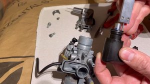 YAMAHA APRIO 5bm, карбюратор, электро клапан , вспомним молодость )