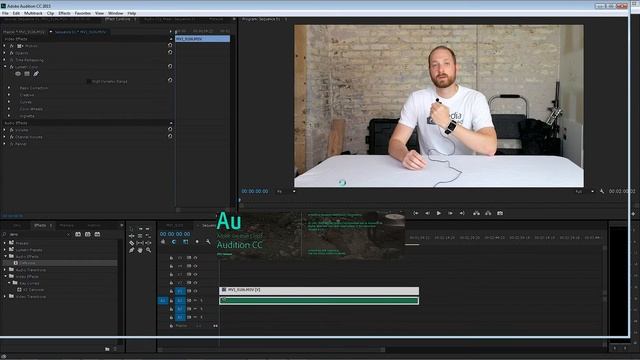 How To Fix Noise and Hiss in your Audio With Premiere and Audition Made Easy смотреть онлайн