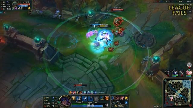 Best LOL Moments 2022 #9 (EZ Gank, Renata Glasc Penta, Outplays...)