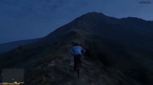 GTA 5 PC - Франклин разбился на BMX