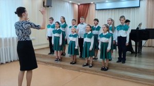 Карнаухова Галина Алексеевна.Мл хор Хрустальные нотки.Сл.Черницкой муз Фляоковского Что такое Родина