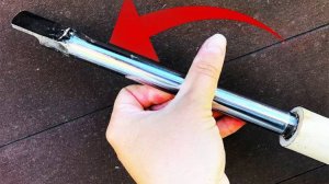Как сделать токарный резец по дереву из старого амортизатора