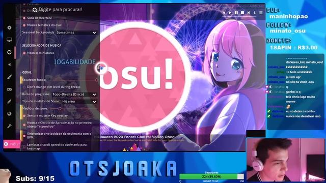 Osu! Dicas para iniciantes #1 - Configuração, Skin, Offset, Jogar com o teclado e sensibilidade. смотреть онлайн
