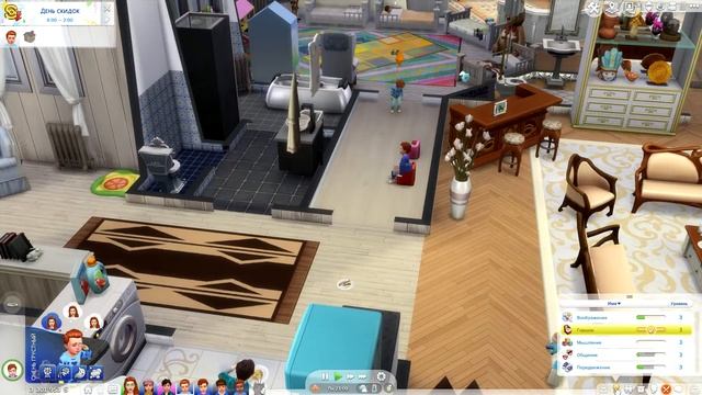 ПЯТЬ ДНЕЙ РОЖДЕНИЯ!! - Капитолина и 100 Оладушек # 122 ► The Sims 4 100 Baby Challenge смотреть онлайн