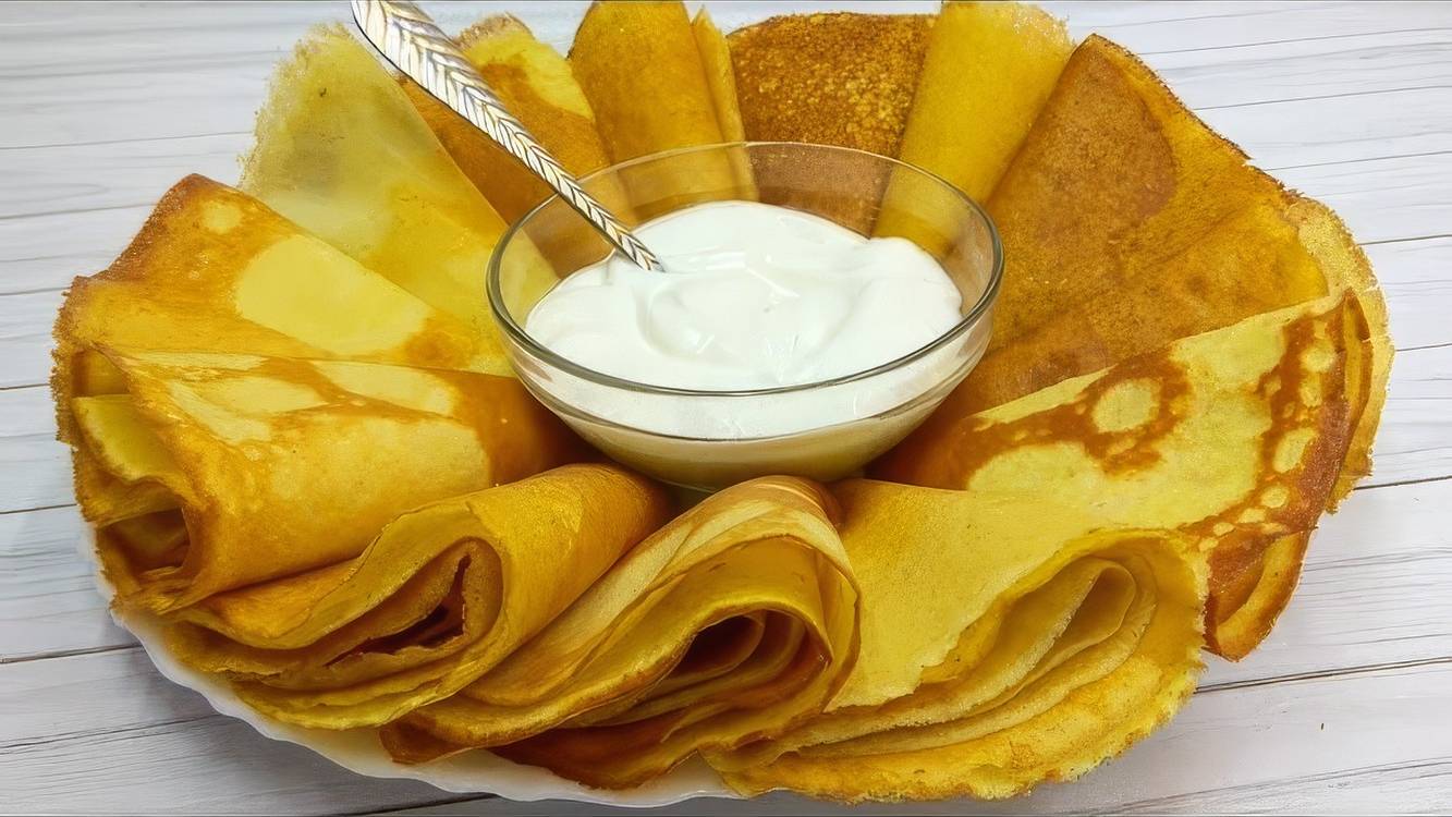 Кукурузные блины - вы полюбите их, только попробовав. смотреть онлайн