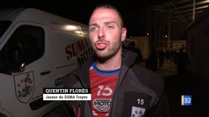Coupe de France 2025. 1/4 de finale. SUMA Troyes vs. MBC Saint-Georges 4:0 (Canal 32)