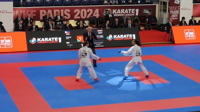 PARIS OPEN 2024 - Junna Tsuki PHI Vs Salama Reem Ahmed EGY
