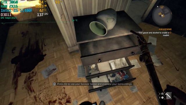 Dying Light:RTX3060 12GB + i5+11400F (Ultra Graphics) Settings Performance Test 2023