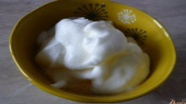 Пышный омлет со сливками