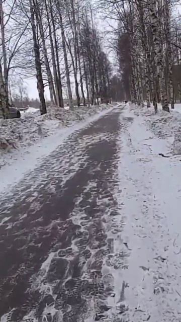 Падал снег