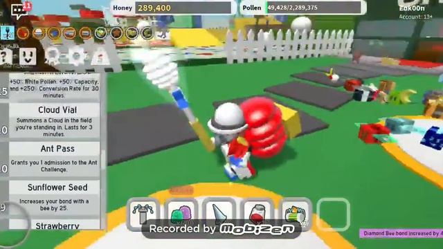 #1 видео по ROBLOX. Купил пчелу кота. Симулятор пчеловода