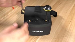 Dx : Shinehalo LS-800D FPV Goggles 5.8G 40CH 5 Inch