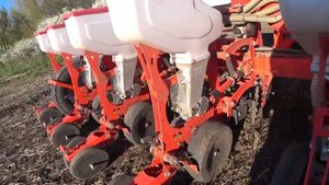 Сев кукурузы гибрид фарадей от евралис по No till сеялкой гаспардо мтр 8