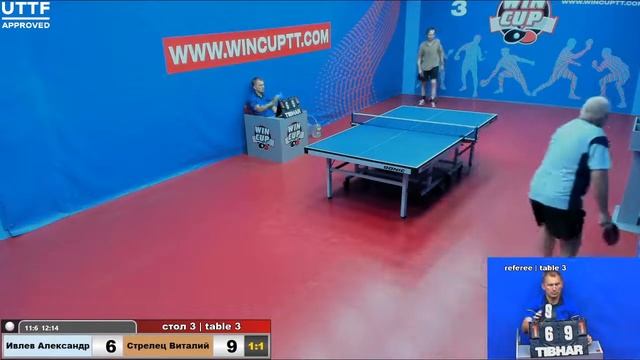Ивлев Александр 2-3 Стрелец Виталий Турнир Восток 3 WINCUP 23.07.21 Трансляция Зал 3